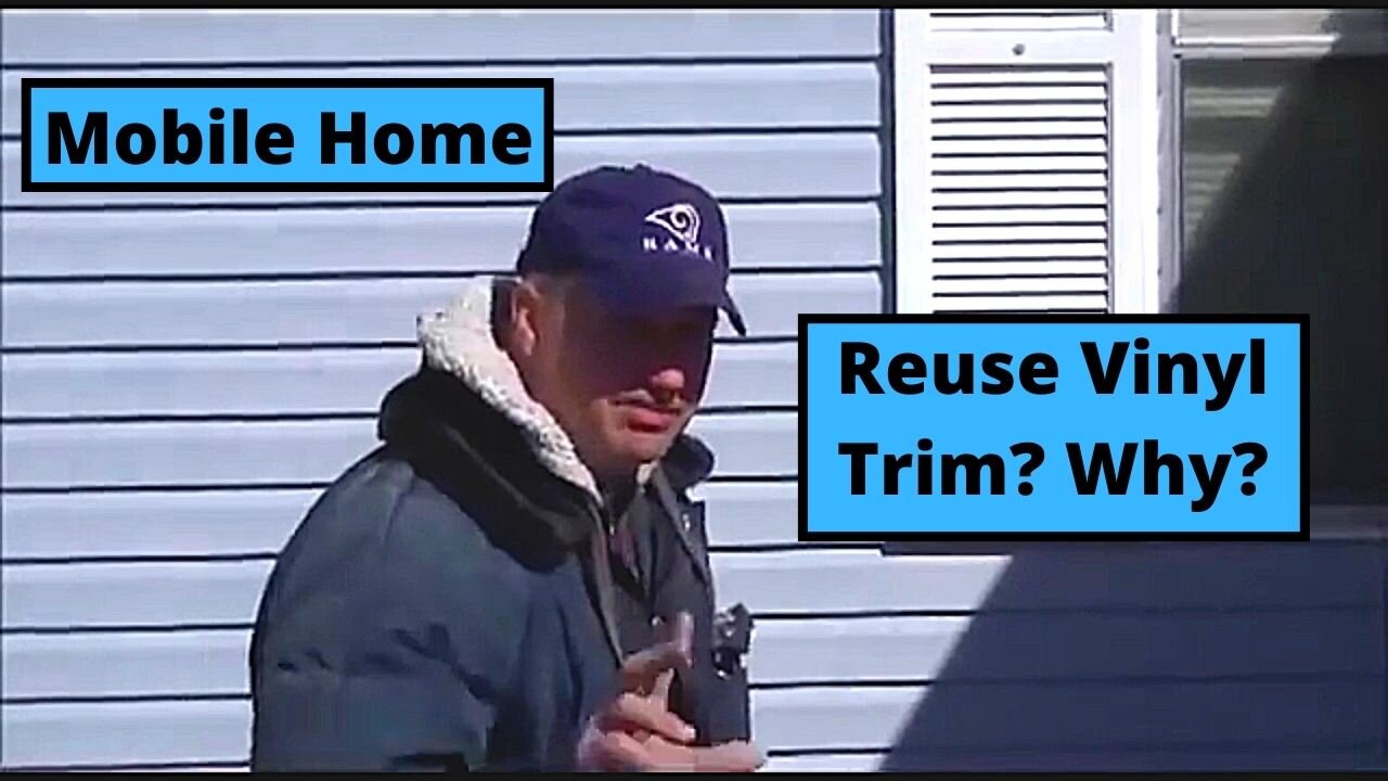 How and Why to reuse Vinyl Trim Mobile Home Skirting