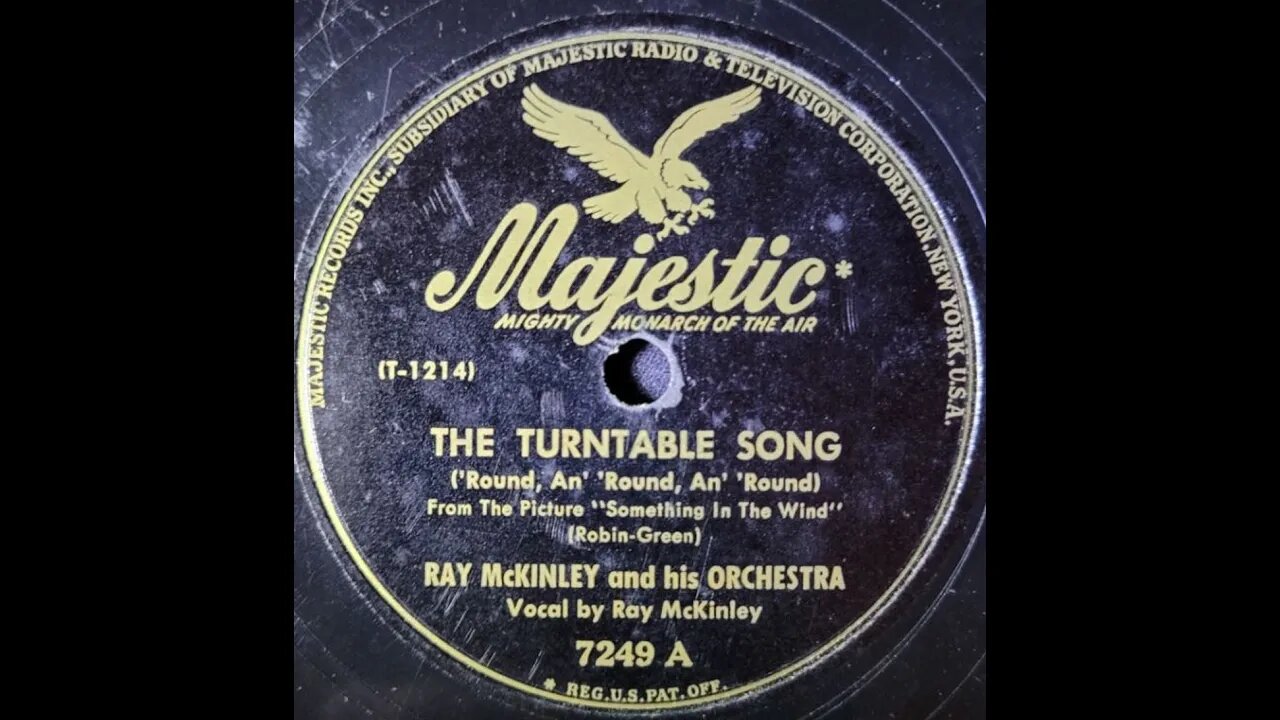 Ray McKinley and His Orchestra – The Turntable Song ('Round, An' 'Round, An' 'Round)