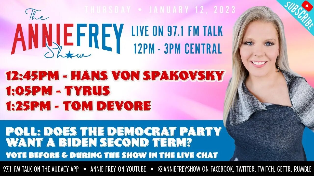 Biden Classified Docs, Double Standards, and Illinois Gun Grab • Annie Frey Show 1/12/22