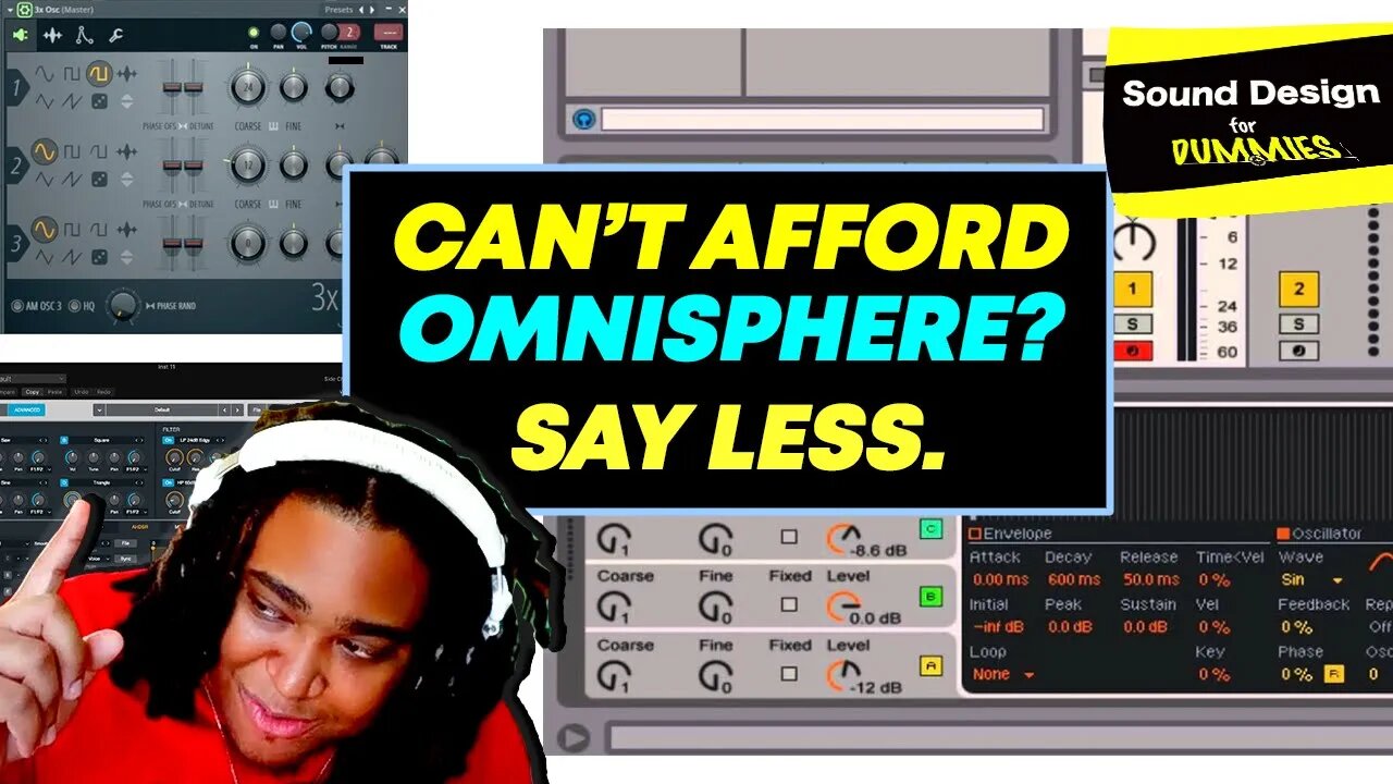 Monte Booker: Broke and Can't Use Omnisphere? Say less 🤔☝🏻