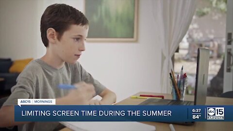 Limiting screen time for kids