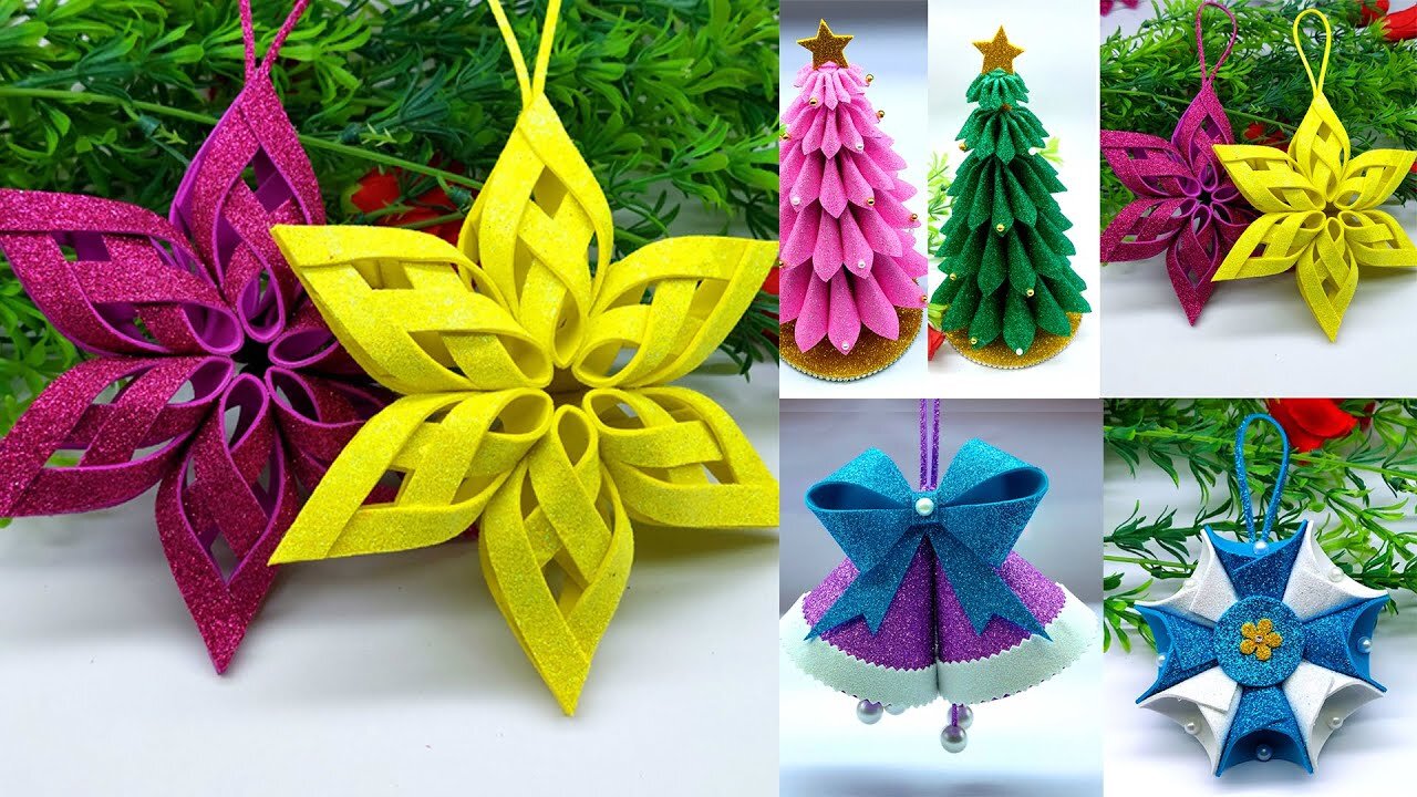 Christmas Decorations 2024 - Christmas Home Decoration Craft - Decorate With Me -DIY Handmade Crafts