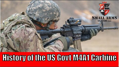 History of the US Govt M4A1 Carbine