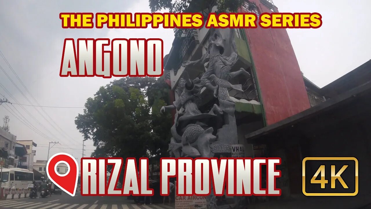 Driving in Angono the Art Capital of The Philippines