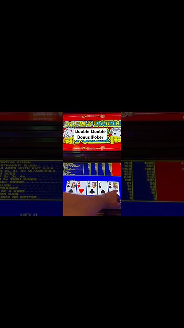 Video poker, Las Vegas looking for them queens - 4 of a KIND