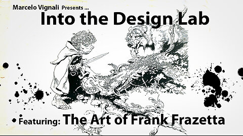 Marcelo Vignali: Into the Design Lab -- a Gumroad PREVIEW: Frazetta