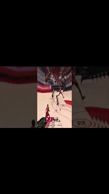 Jalen Green With Monster Dunk | Rockets vs Blazers #shorts