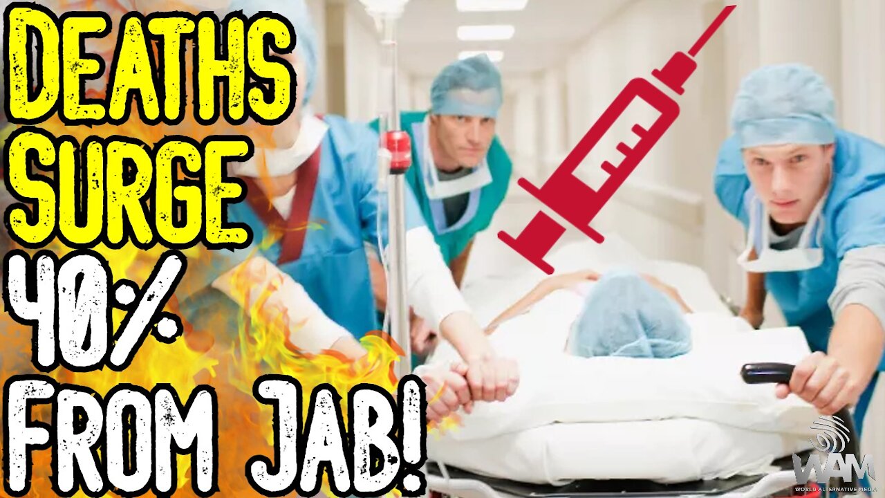 BREAKING: Deaths SKYROCKET 40% As JAB KILLS MILLIONS! - Experts Speak Out! - This Is Genocide!