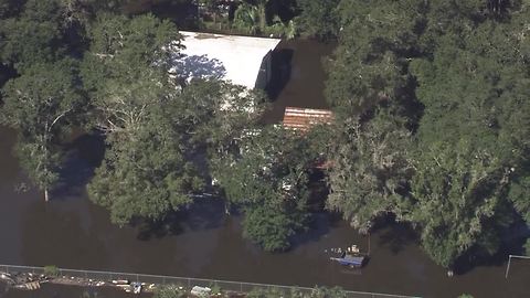 Flooding continues in Tampa Bay after Hurricane Irma