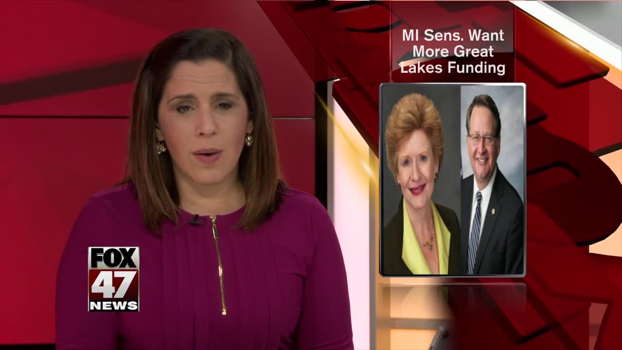 Michigan senators want more funding for Great Lakes