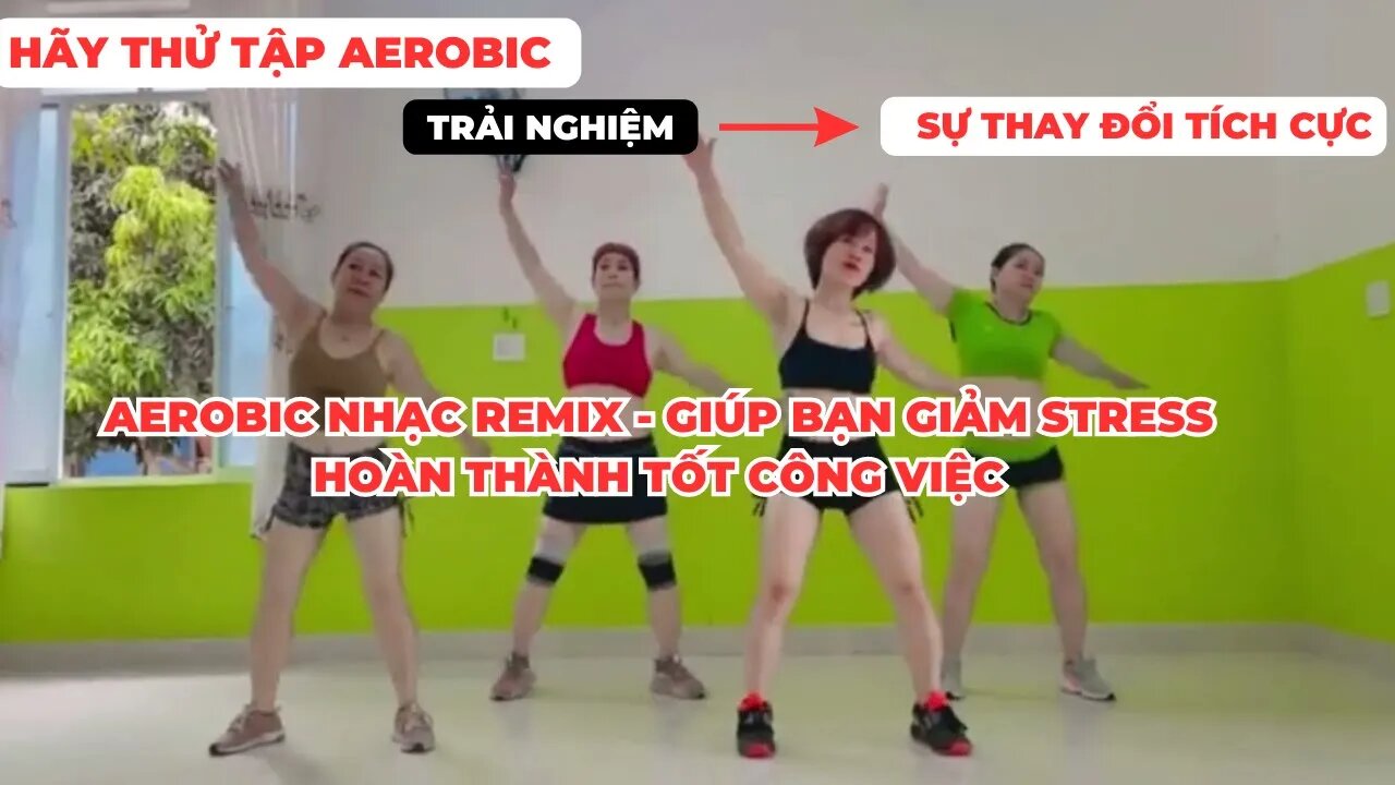 20 Phút Tập Aerobic Giảm Mỡ Bụng Cho Người Mới Tập | Chang aerobic