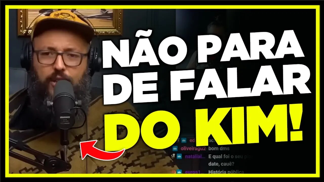 REACT: CAUE MOURA VOLTA ATACAR O KIM! | Cortes do @MBLiveTV