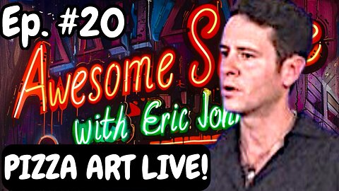 Awesome Sauce PIZZA ART LIVE! Ep. #20: RUMBLE RICK!