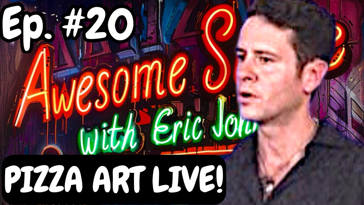 Awesome Sauce PIZZA ART LIVE! Ep. #20: RUMBLE RICK!