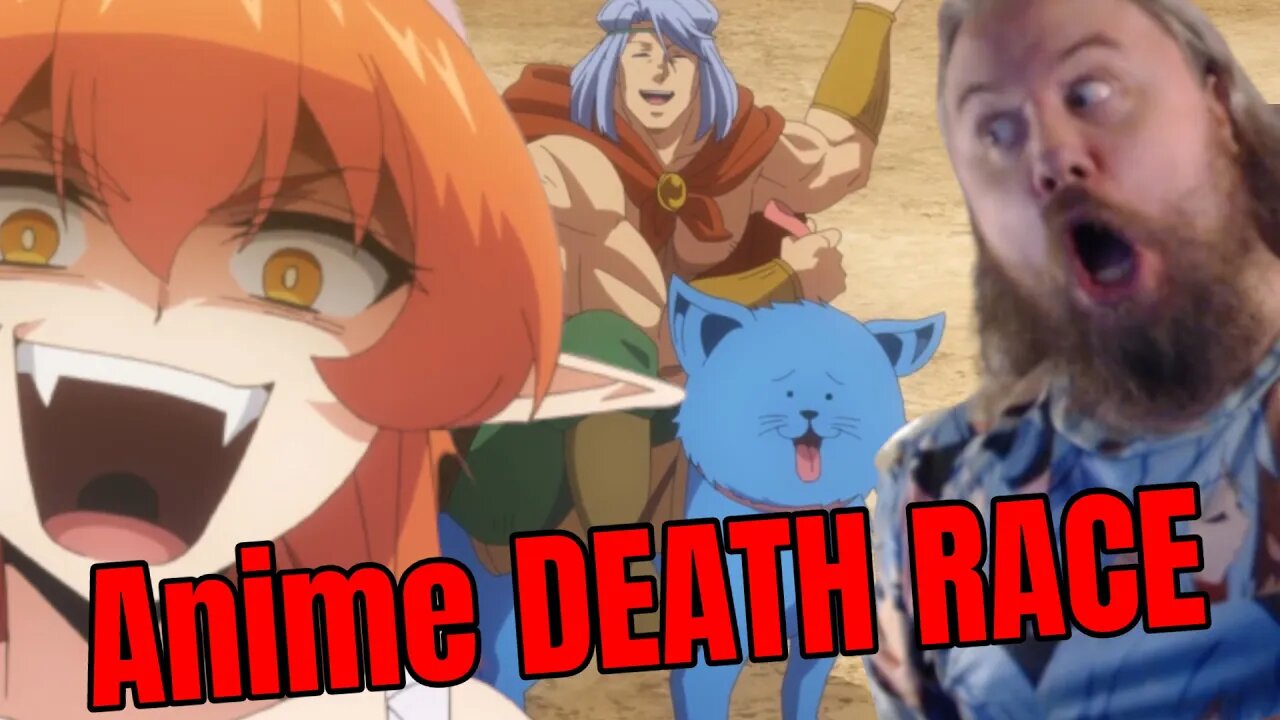 Anime DEATH RACE this show is HILLARIOUS | Helck Episode 2 Reaction ヘルク2 リアクション Review