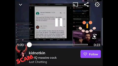 Wannabe Destiny Bonnell and ex wife abuser and alcoholic. lefty twitch atheist streamer