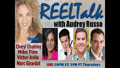 REELTalk: Victor Avila, Cheryl Chumley of WashTimes, Comedian Mike Fine and Author Marc Girardot