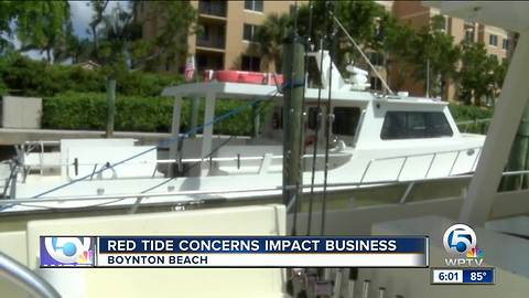 Red tide concerns leave beaches bare