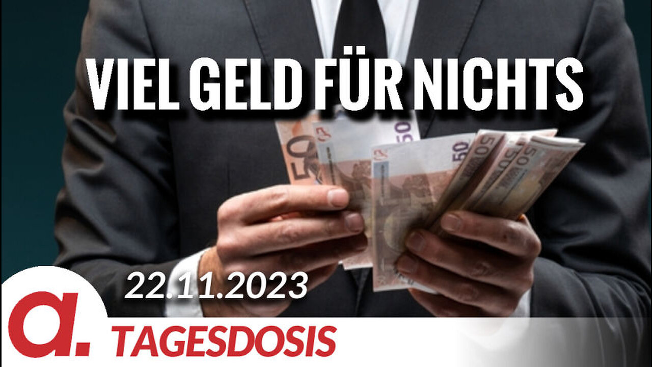 Viel Geld für nichts | Von Christian Kreiß