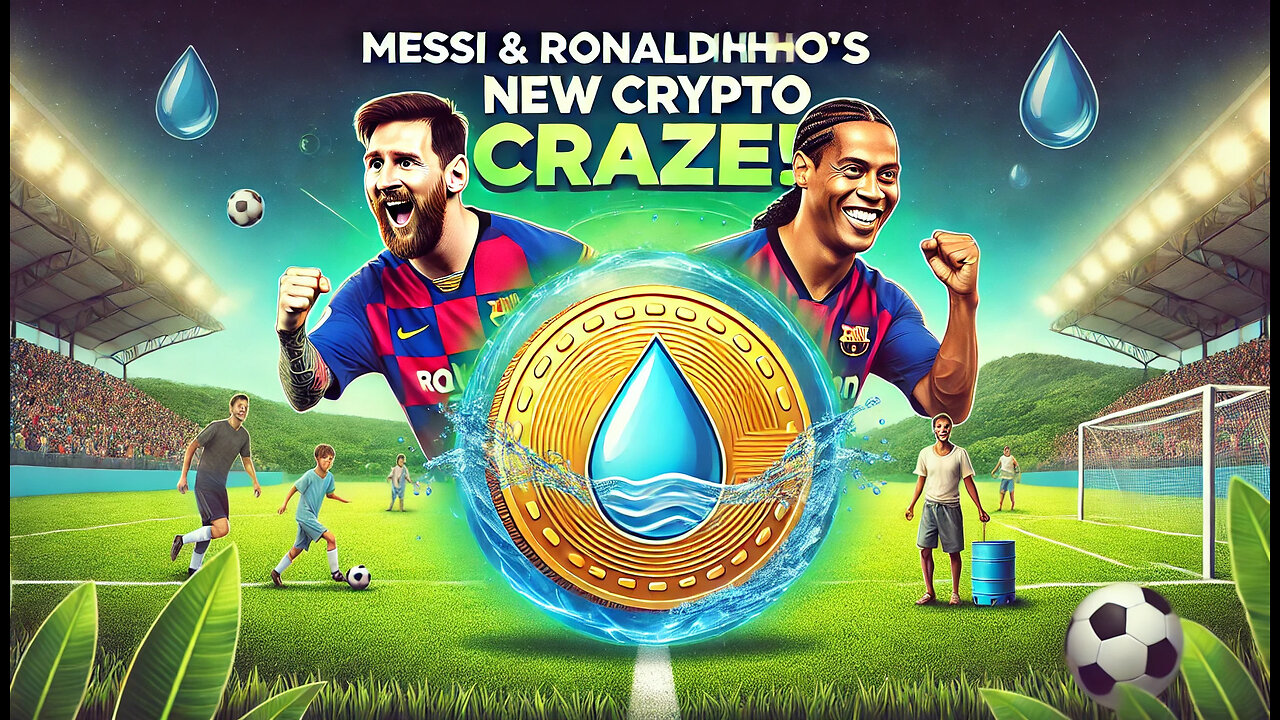 Messi & Ronaldinho Back New Meme Coin: WATER