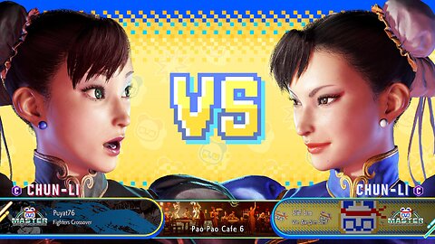 Kuya Kalbo SF6 Virtual Rival Mirror Match. Chun Li survives mirror match master rank.