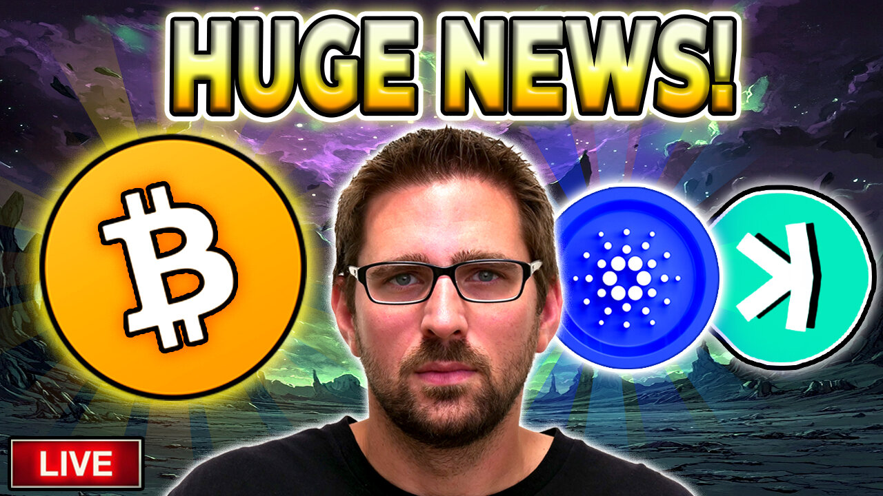 Kaspa Pump Incoming?! (Bitcoin, Crypto Markets Recovering)