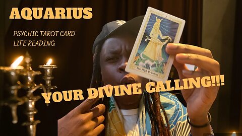 AQUARIUS - “YOU’RE BEING CALLED BY THE DIVINE” ♒️🌀‼️PSYCHIC READING
