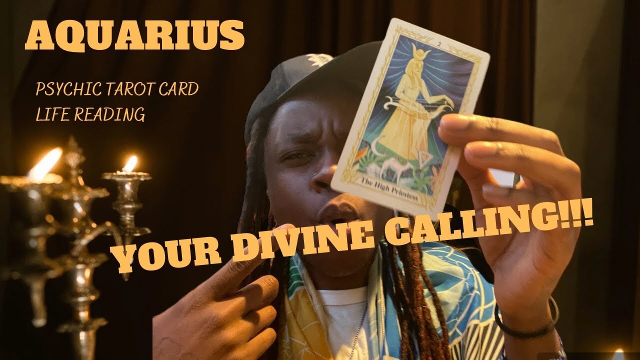 AQUARIUS - “YOU’RE BEING CALLED BY THE DIVINE” ♒️🌀‼️PSYCHIC READING