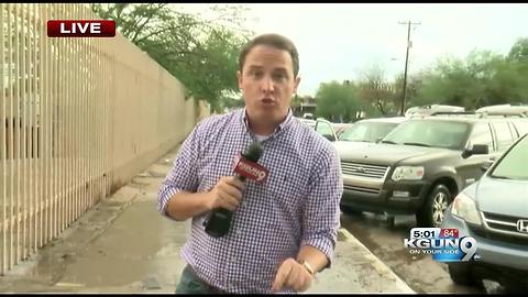 TEAM COVERAGE: Afternoon Monsoon hits Tucson on 7/19/17 5PM