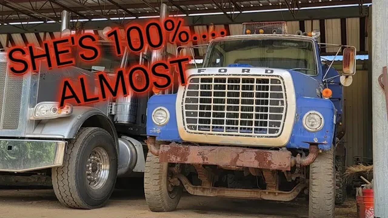 FIRE 🔥 Season Is Here: We Did It ! Old FORD WATER TRUCK Is 100 %