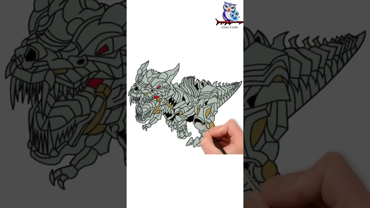 Draw Transformers Age of Extinction #drawing #drawingtutorial #transformers