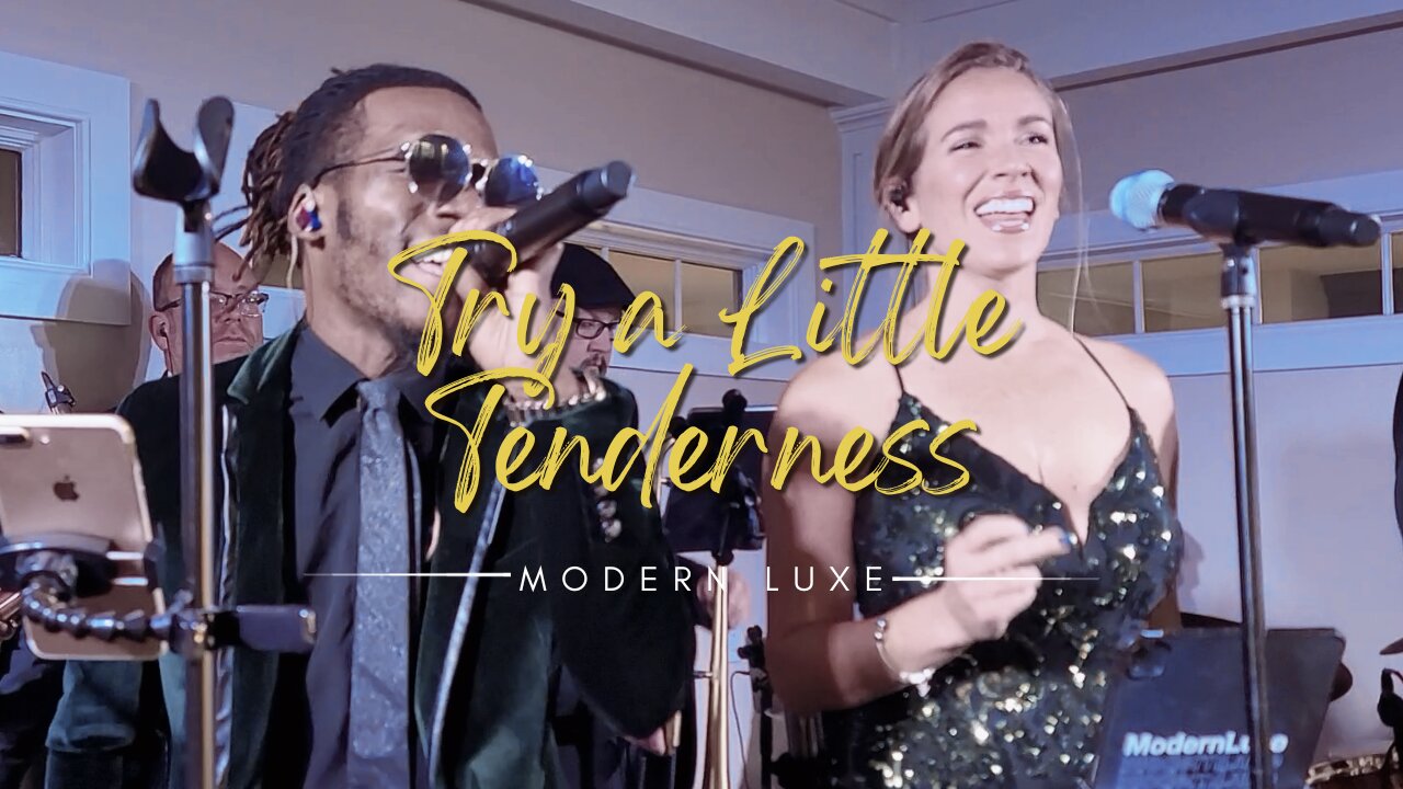 Modern Luxe wedding reception - Try a Little Tenderness (Otis Redding) @ Avalon Yacht Club