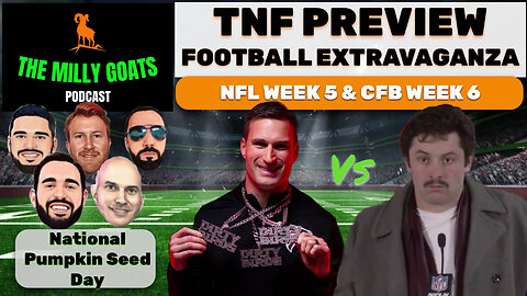 TNF Falcons & Bucs Preview, NFL Week 5 Look Ahead, College Football Trust Tree