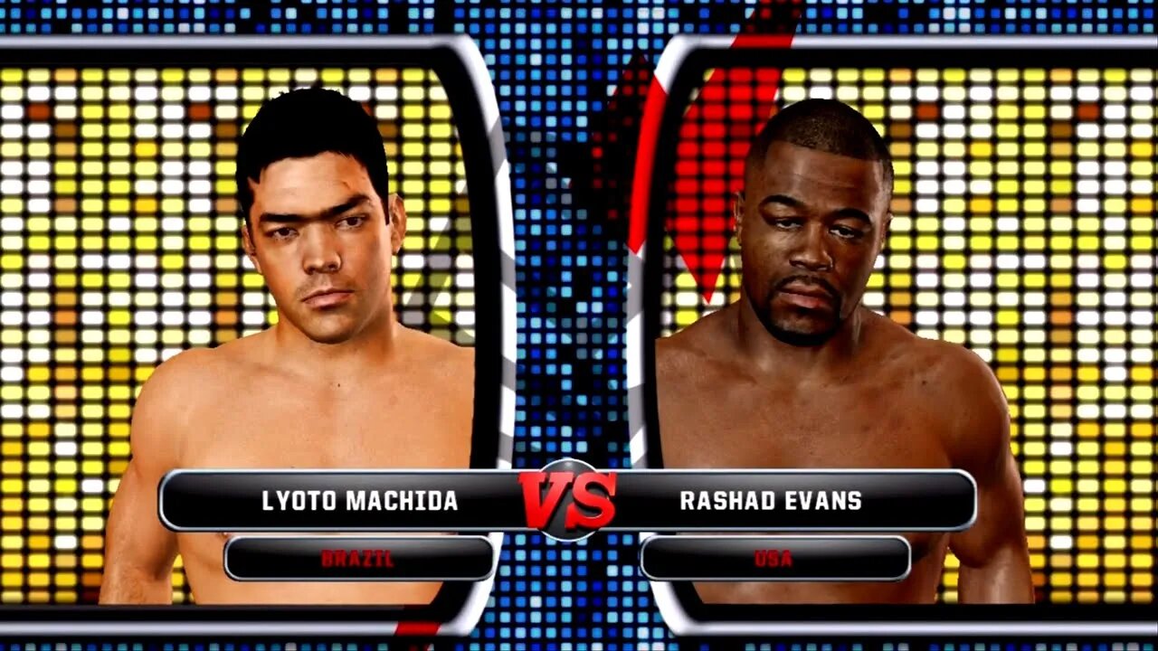 UFC Undisputed 3 Gameplay Rashad Evans vs Lyoto Machida (Pride)