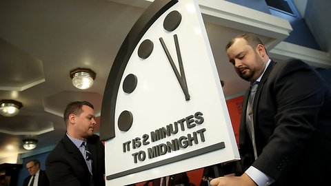 Doomsday Clock Stays At 2 Minutes To Midnight For Second Year