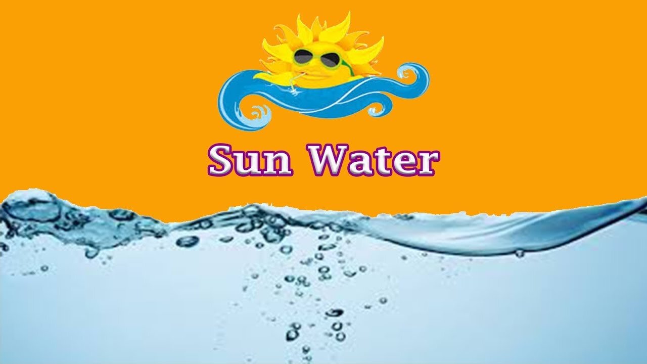 Sun Water (How to Alkalize your water naturally)