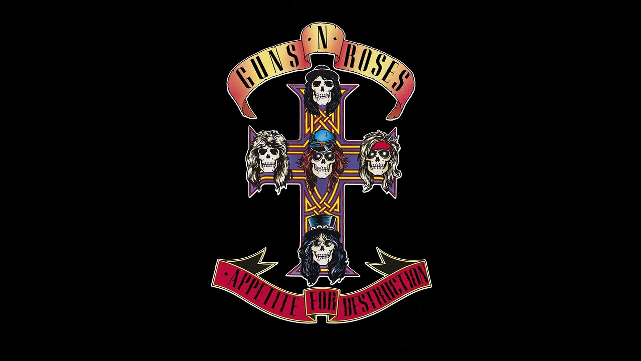 Paradise City With Follow On Lyrics No Vocal Track Guns N' Roses Appetite For Destruction 1987