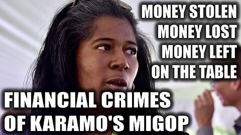 Financial Crimes of Kristina Karamo's MIGOP