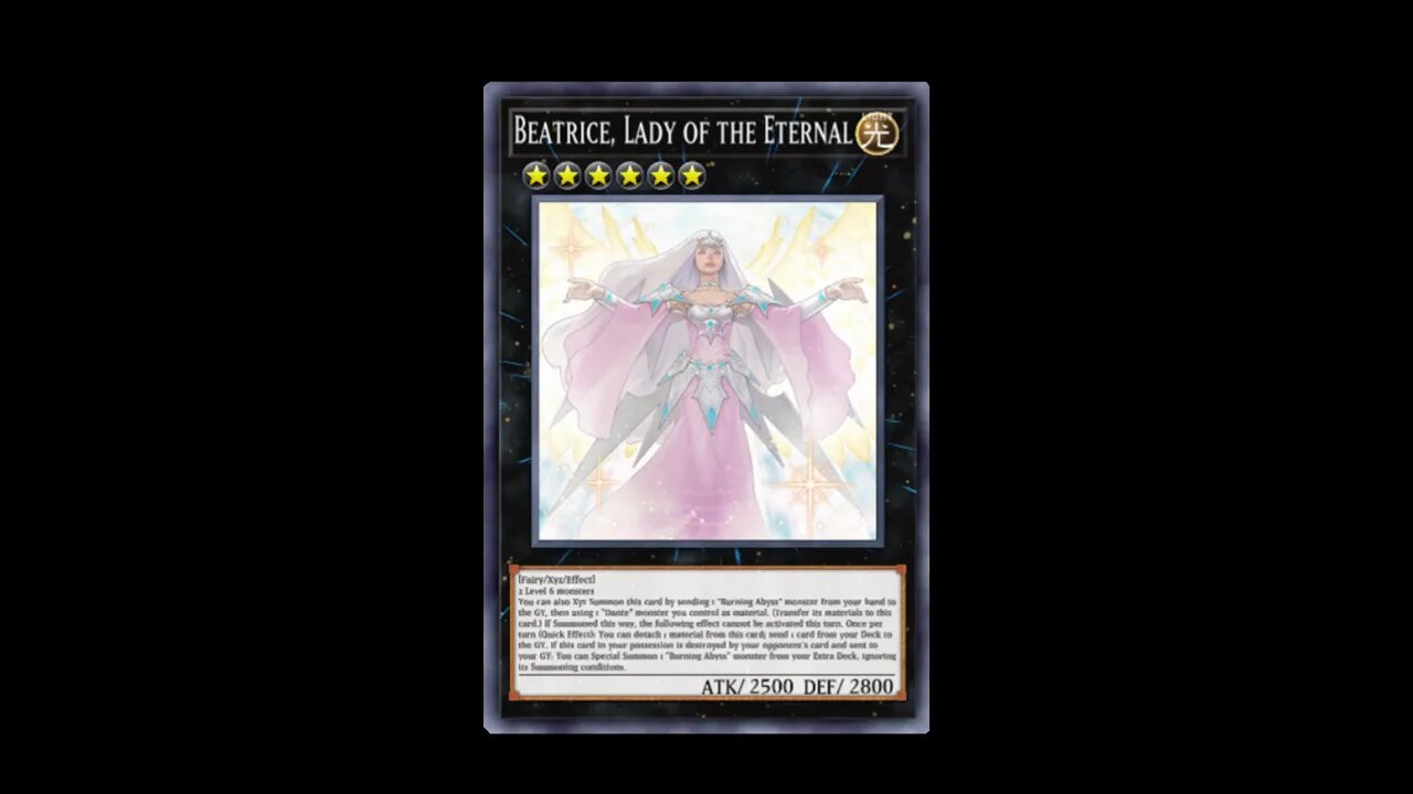 Yu Gi Oh! Beatrice, Lady of the Eternal