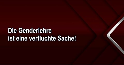 Die Genderlehre ist eine verfluchte Sache!