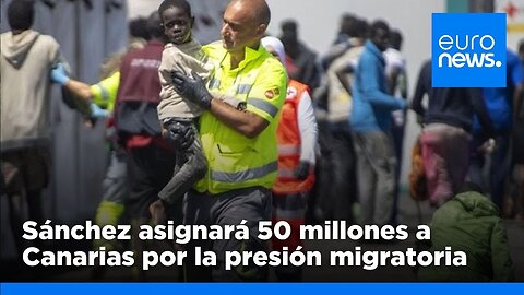 Sánchez asignará 50 millones a Canarias para aliviar el urgente aumento del 126% de migrantes