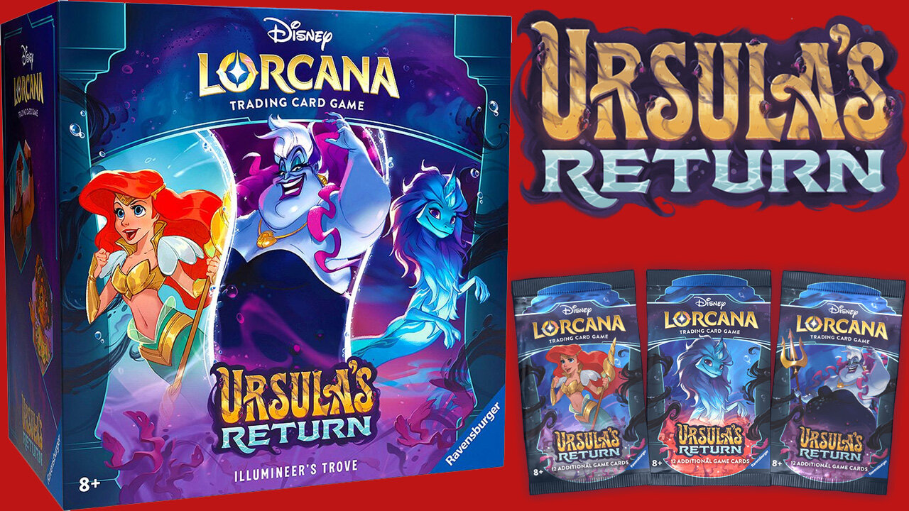 Disney Lorcana Ursula's Return Trove Box Openings!