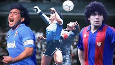 Diego Armando Maradona occupied all minds and discussions