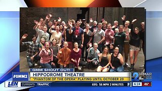 Good morning from the Hippodrome Theatre!