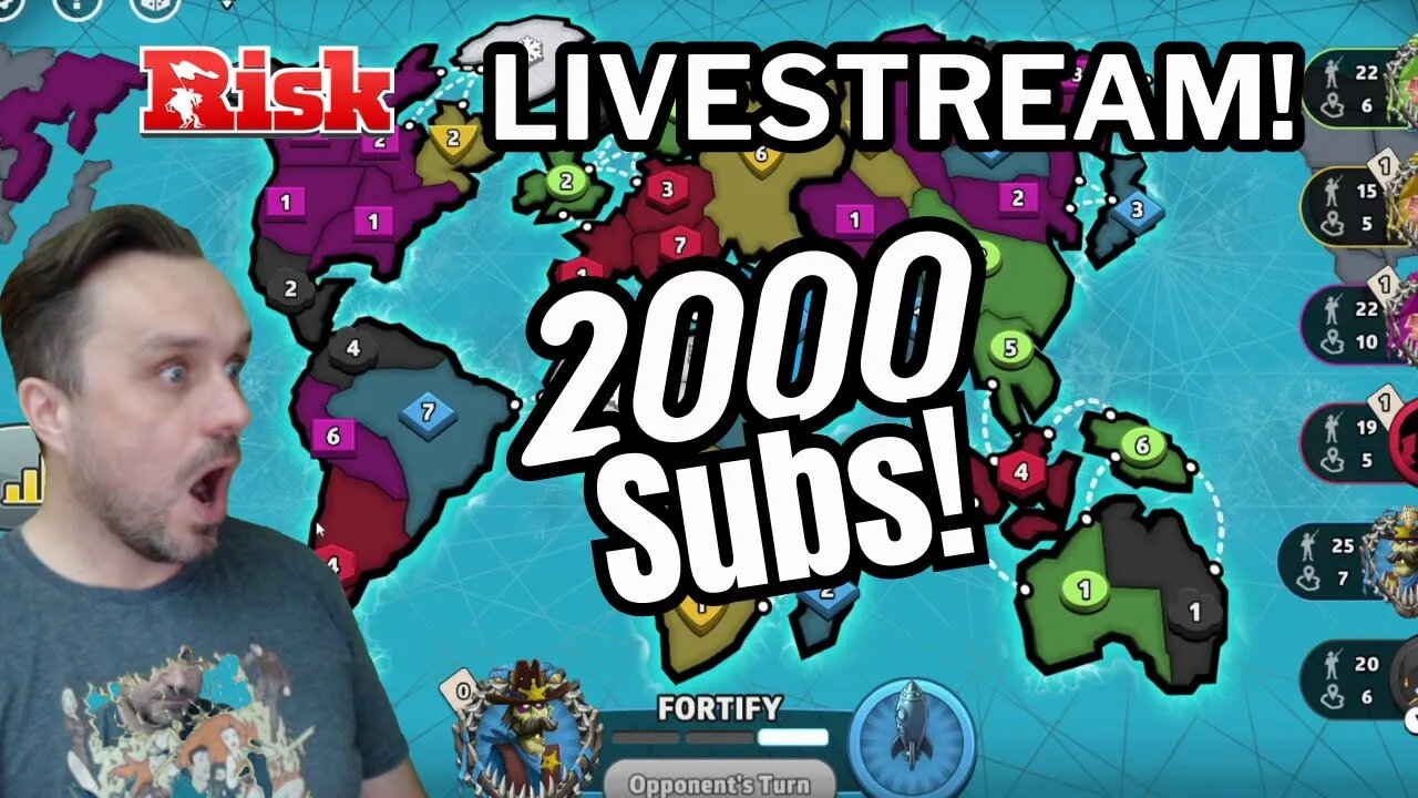 Risk livestream - 2000 Subscriber Special!