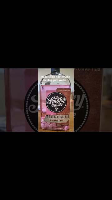 Made my first flavored vodka