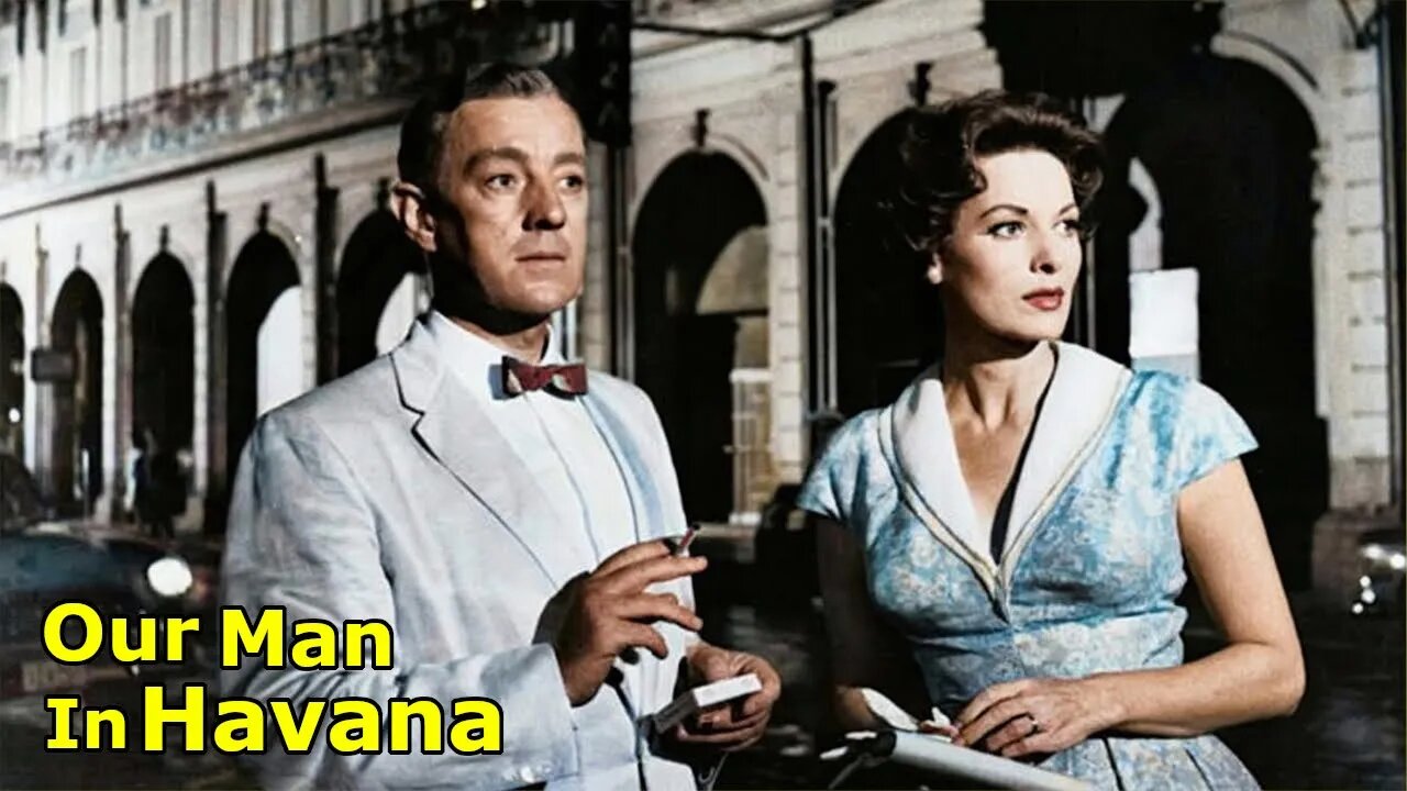 Our Man In Havana 1959 1440p - Alec Guinness | Maureen O'Hara | Thriller/Comedy