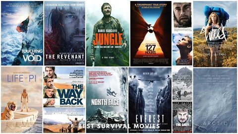 Top 10 : Best Survival Movies to watch .