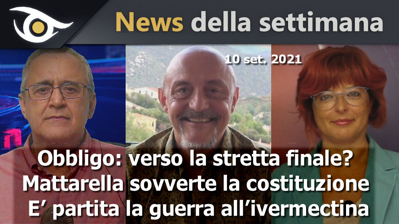 News della settimana (10 set. 2021)