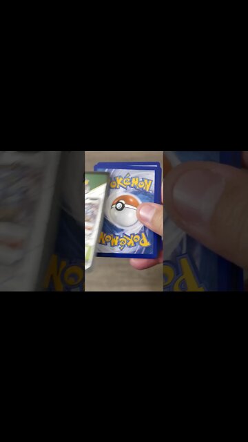 #SHORTS Unboxing a Random Pack of Pokemon Cards 199